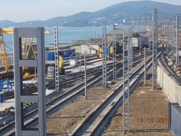 Строительство депо на Северо-Кавказской железной дороге